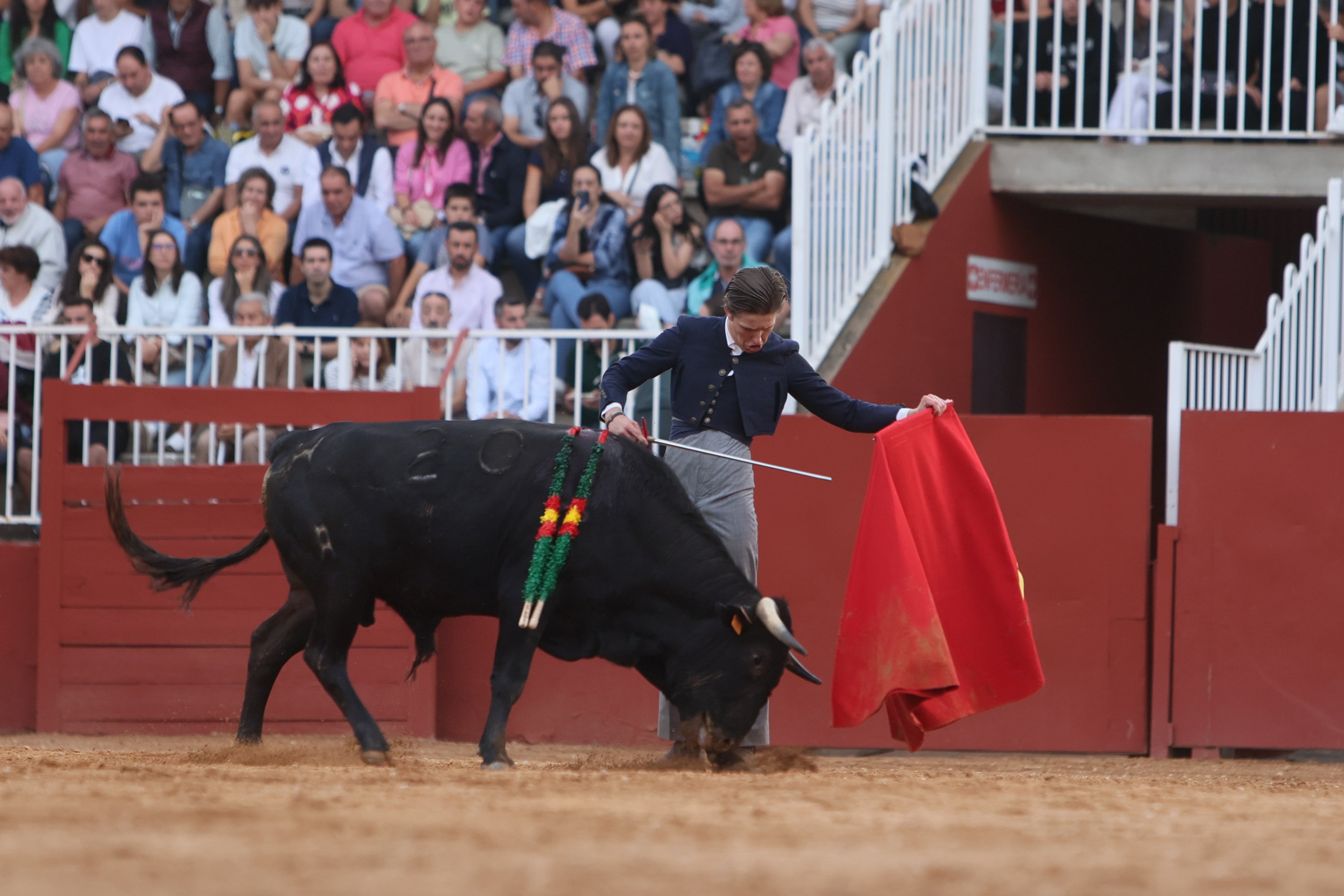 José Tomás Ortiz, triunfador en la clase práctica de tauromaquia