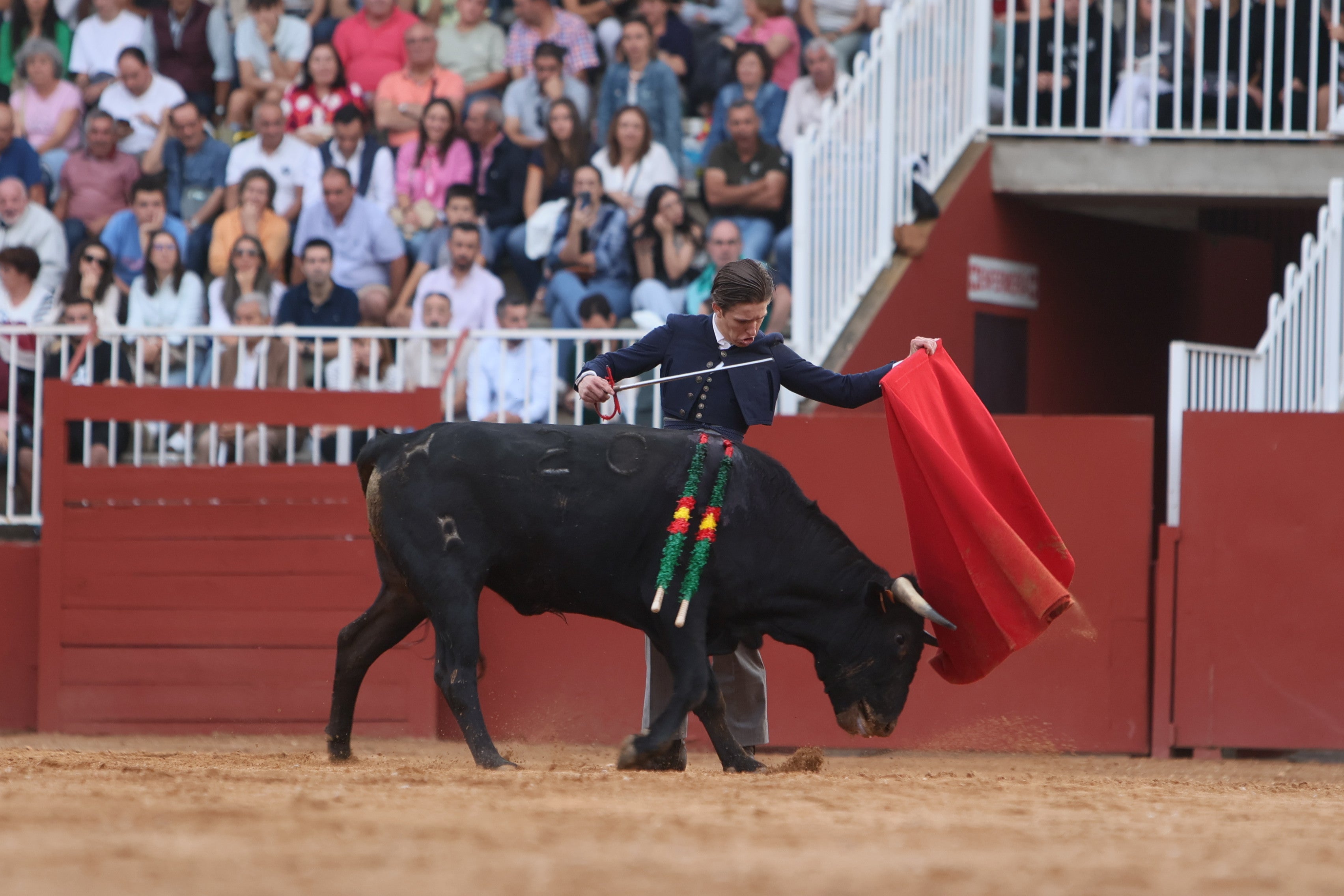 José Tomás Ortiz, triunfador en la clase práctica de tauromaquia