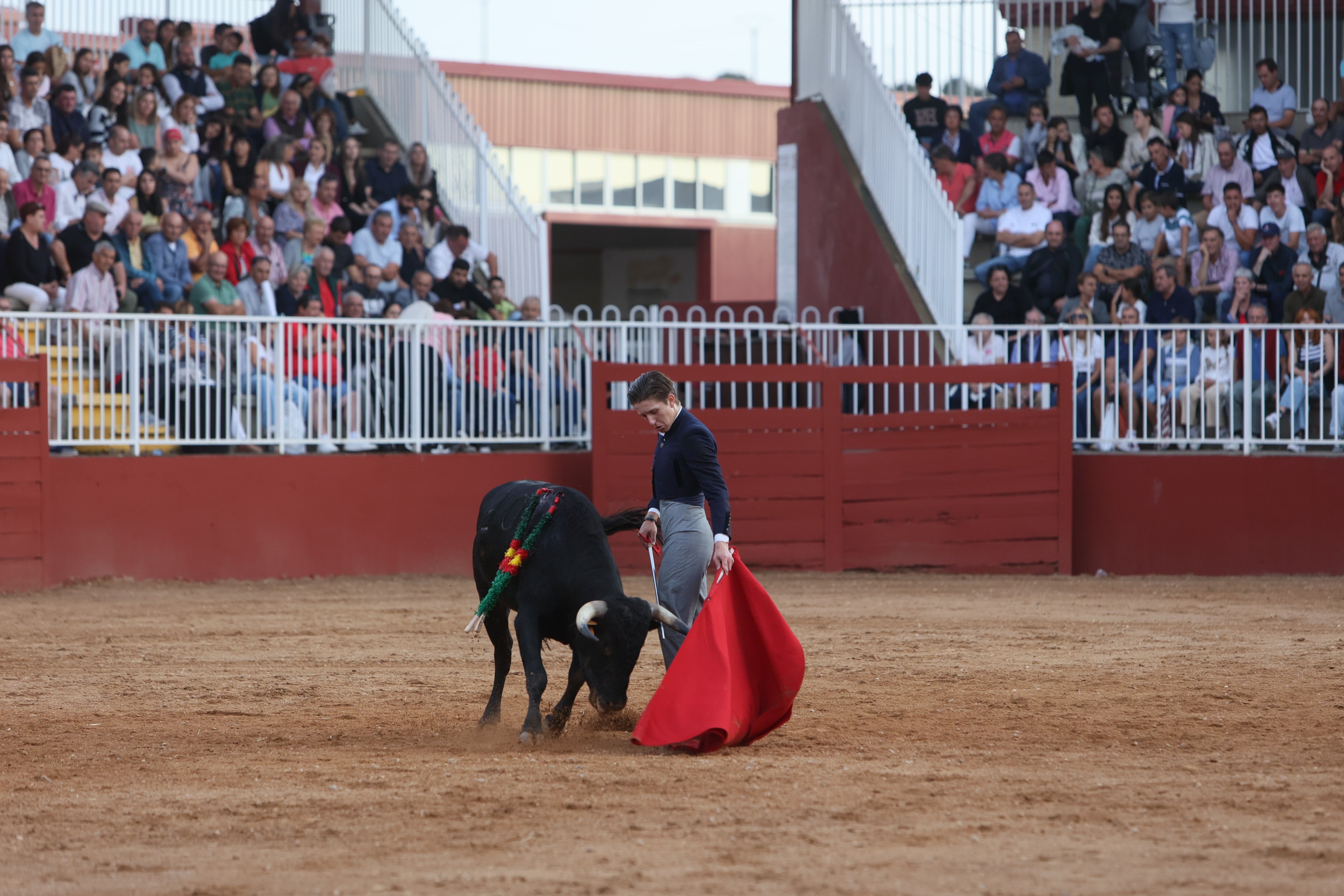 José Tomás Ortiz, triunfador en la clase práctica de tauromaquia