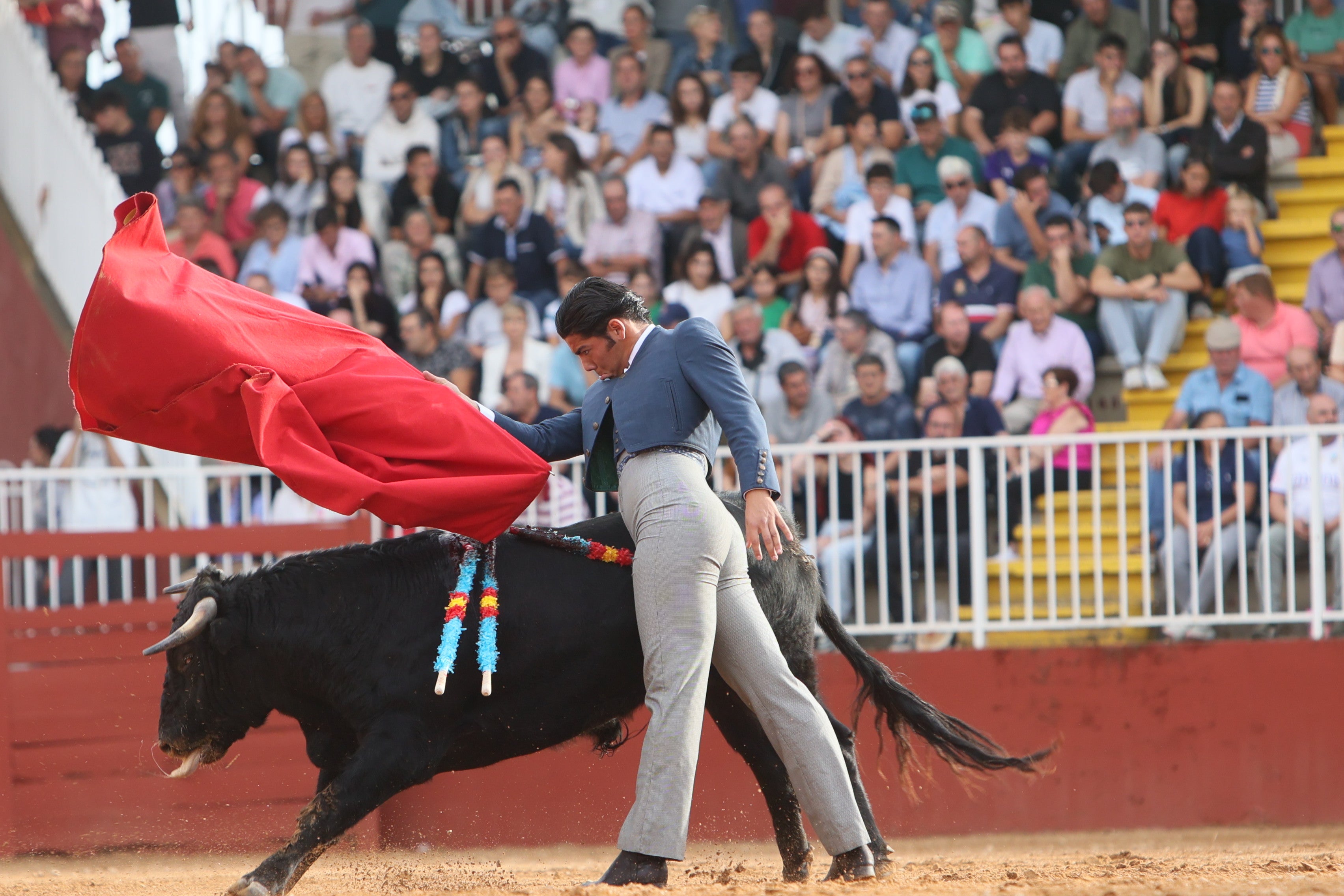 José Tomás Ortiz, triunfador en la clase práctica de tauromaquia