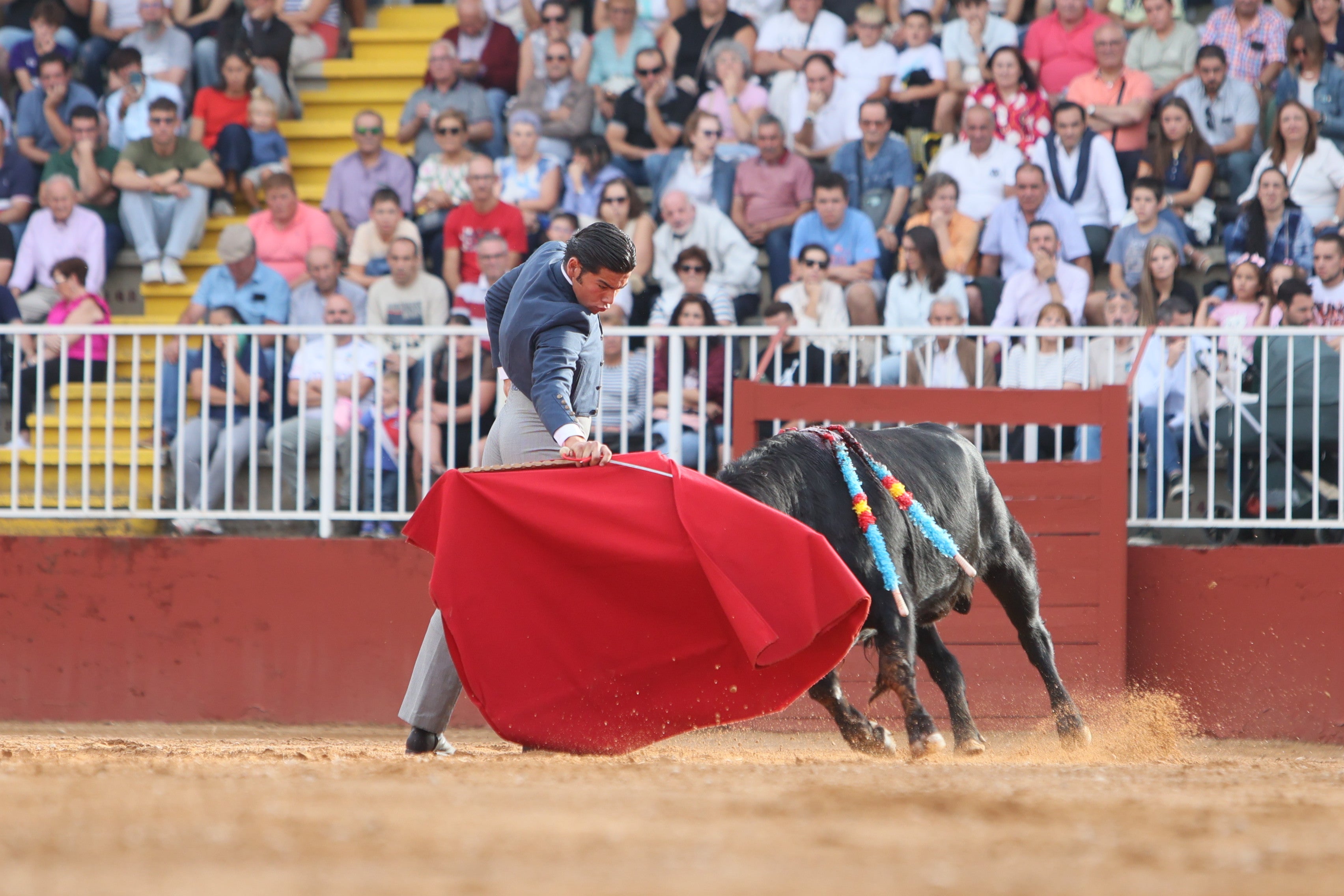 José Tomás Ortiz, triunfador en la clase práctica de tauromaquia