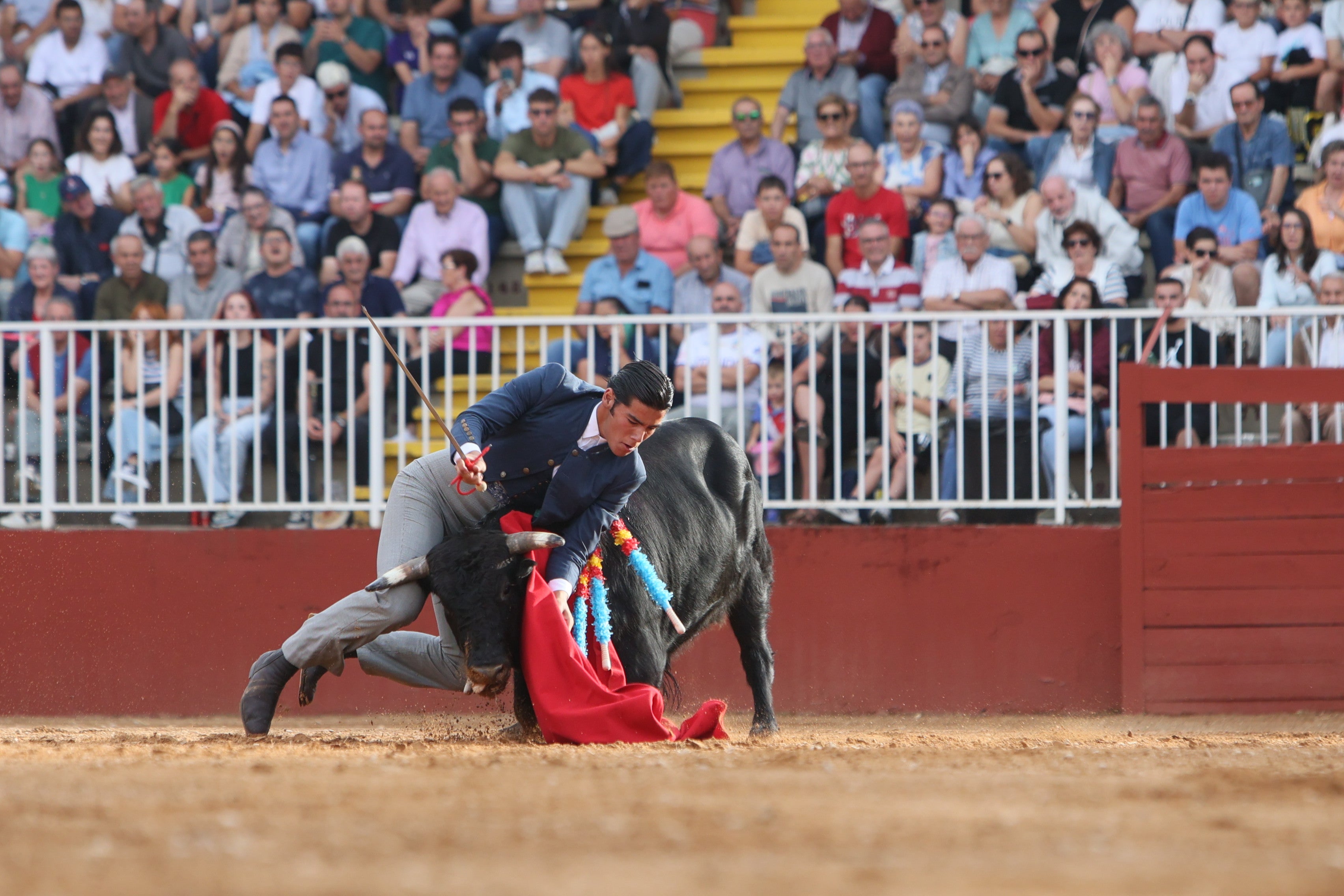 José Tomás Ortiz, triunfador en la clase práctica de tauromaquia