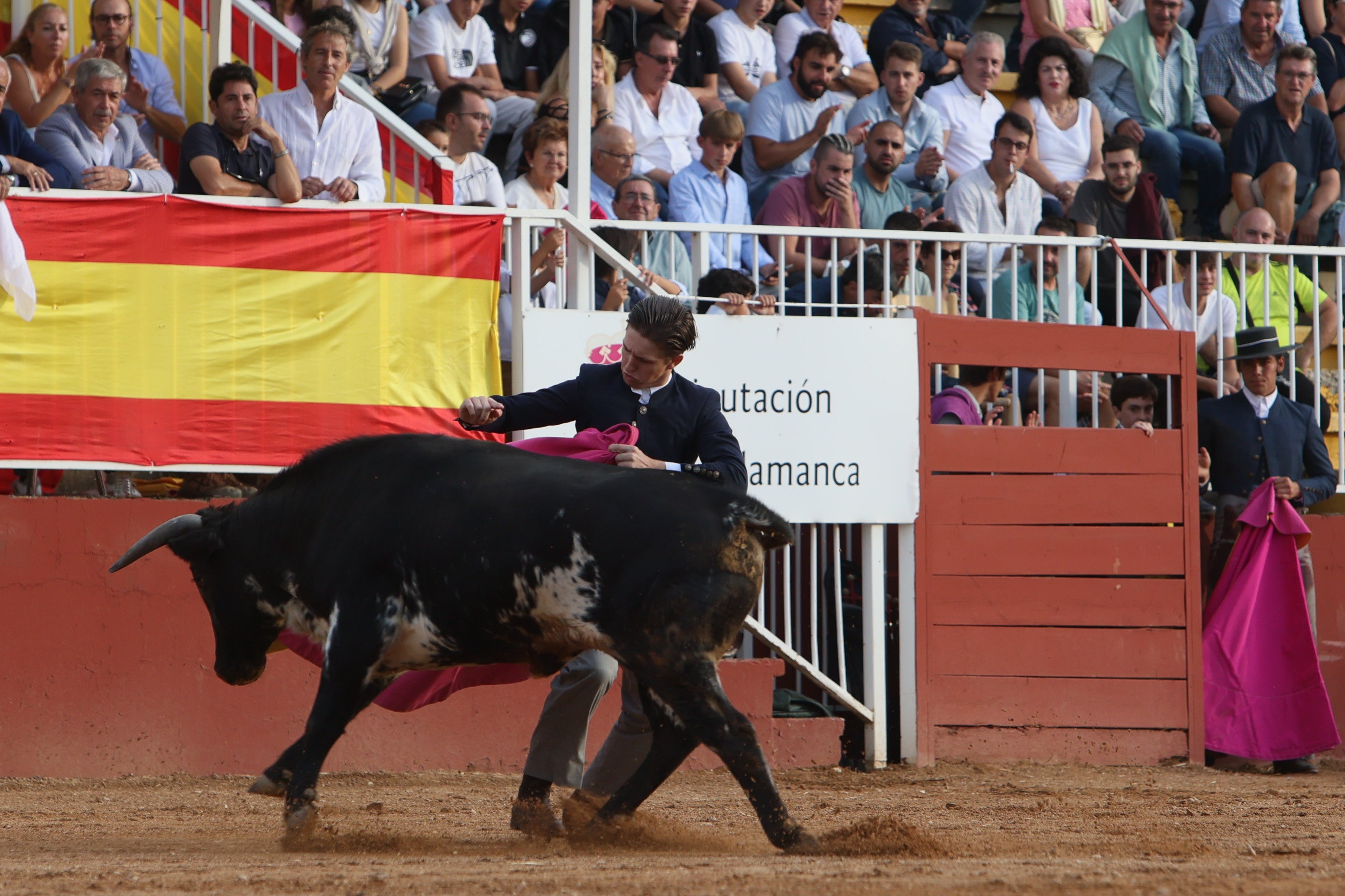 José Tomás Ortiz, triunfador en la clase práctica de tauromaquia