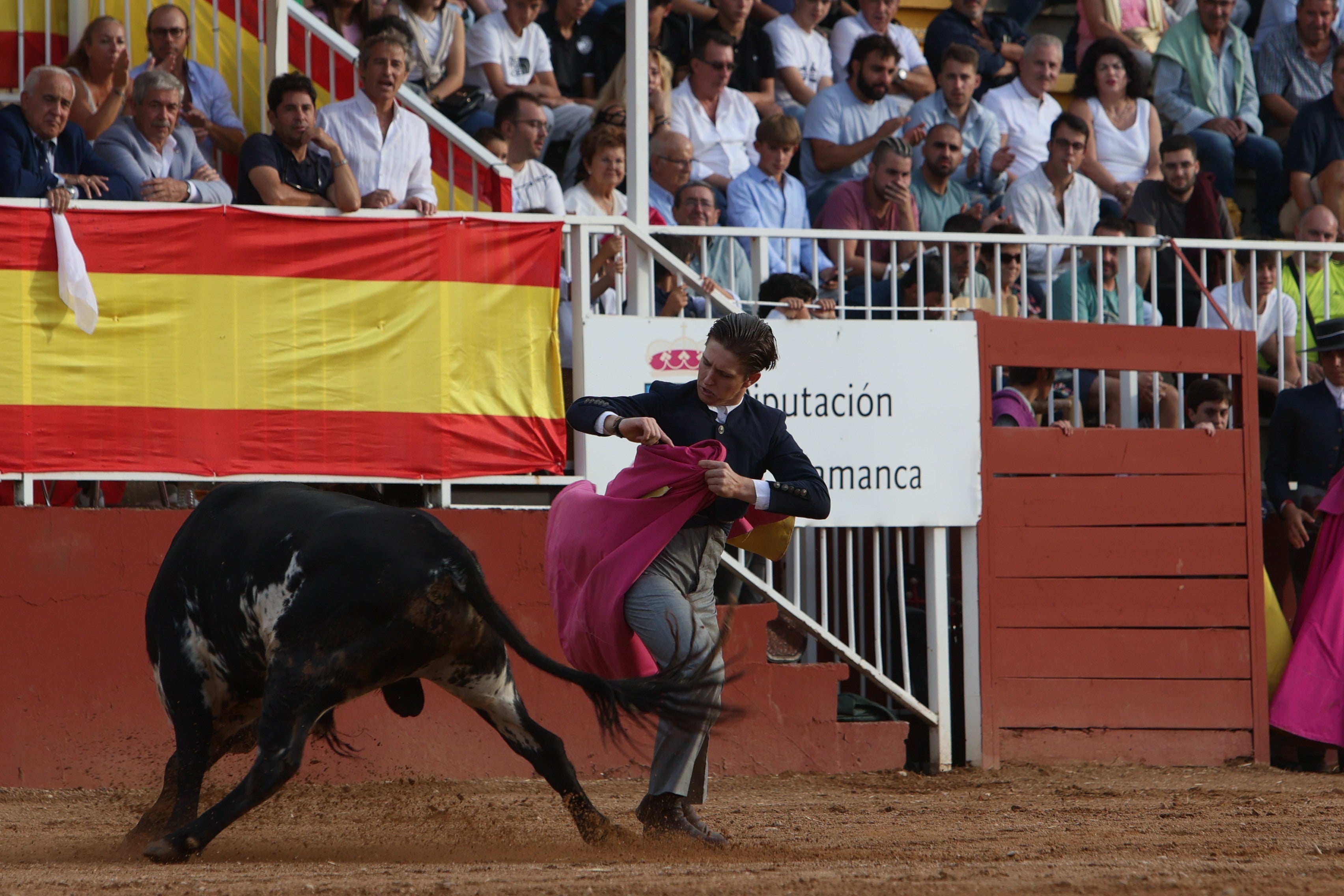 José Tomás Ortiz, triunfador en la clase práctica de tauromaquia