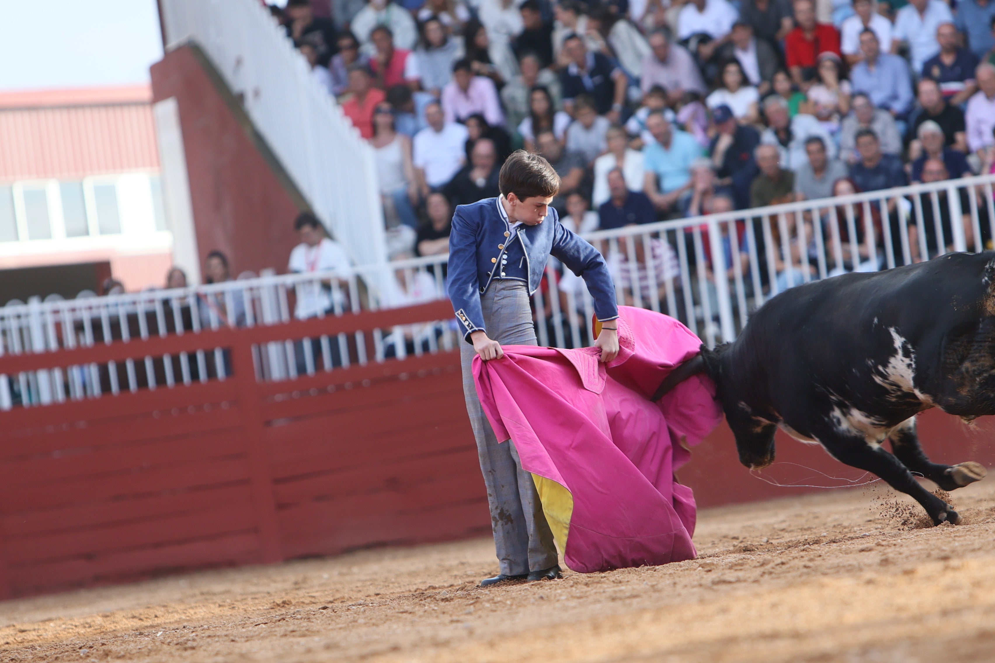 José Tomás Ortiz, triunfador en la clase práctica de tauromaquia