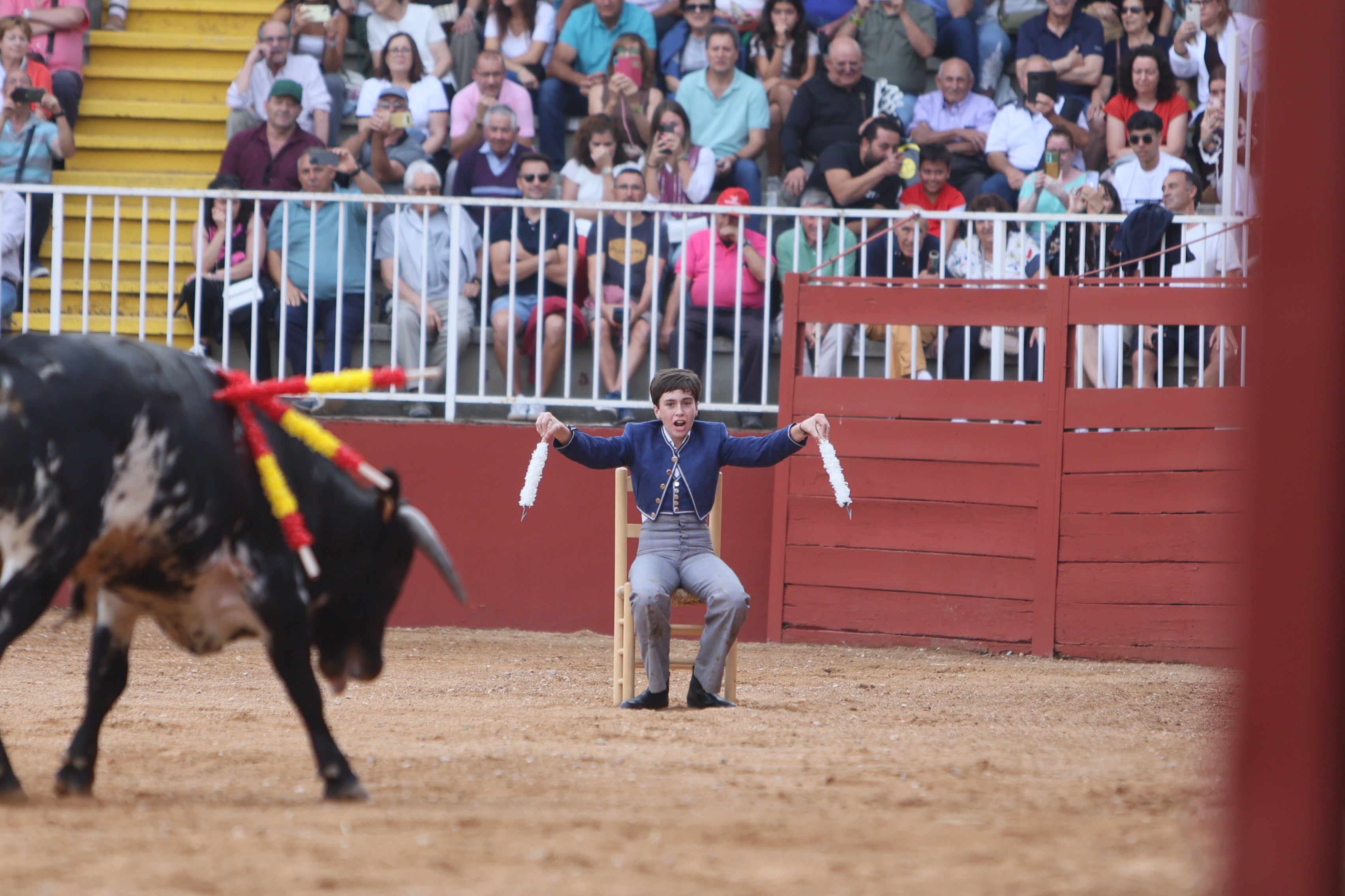 José Tomás Ortiz, triunfador en la clase práctica de tauromaquia