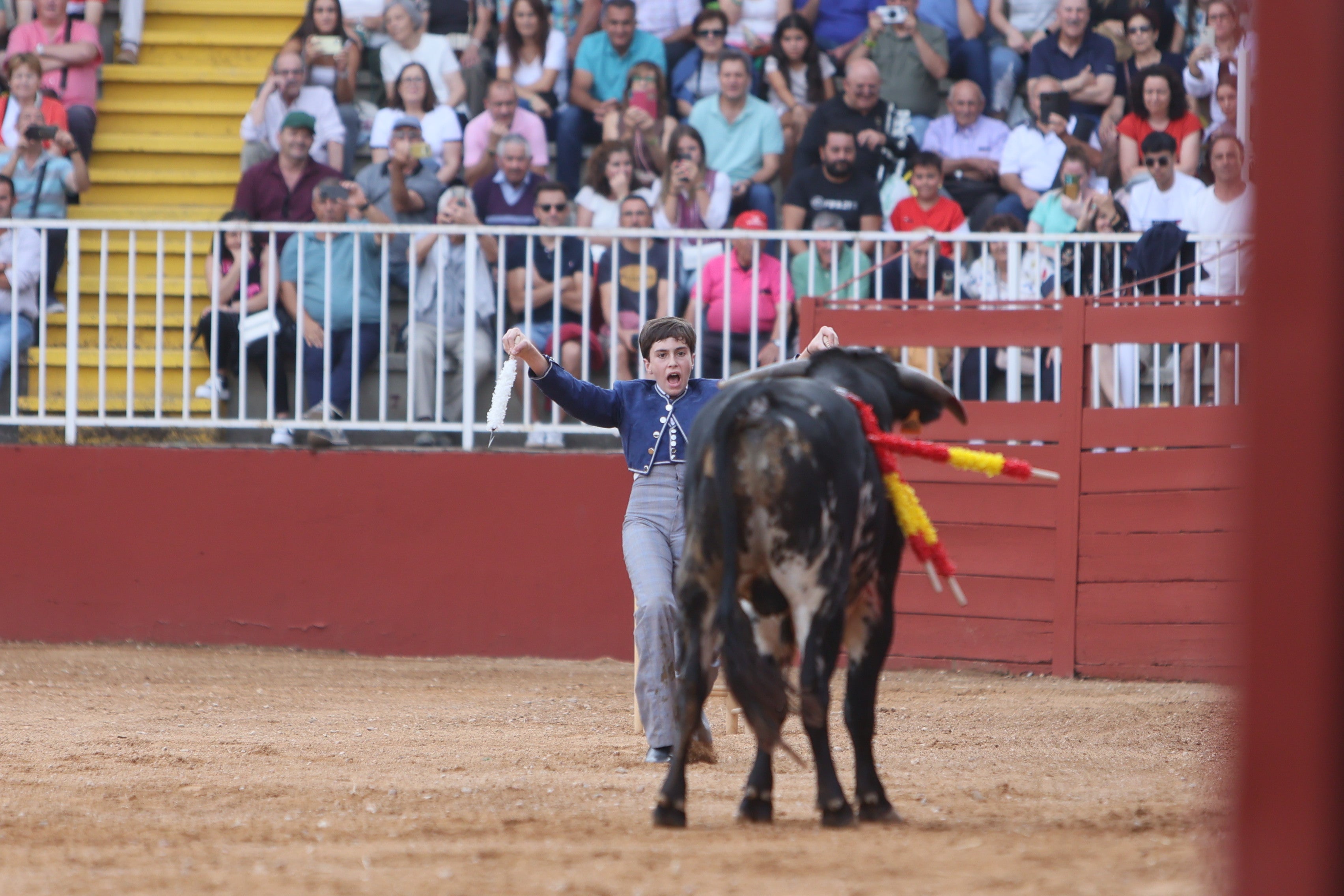 José Tomás Ortiz, triunfador en la clase práctica de tauromaquia