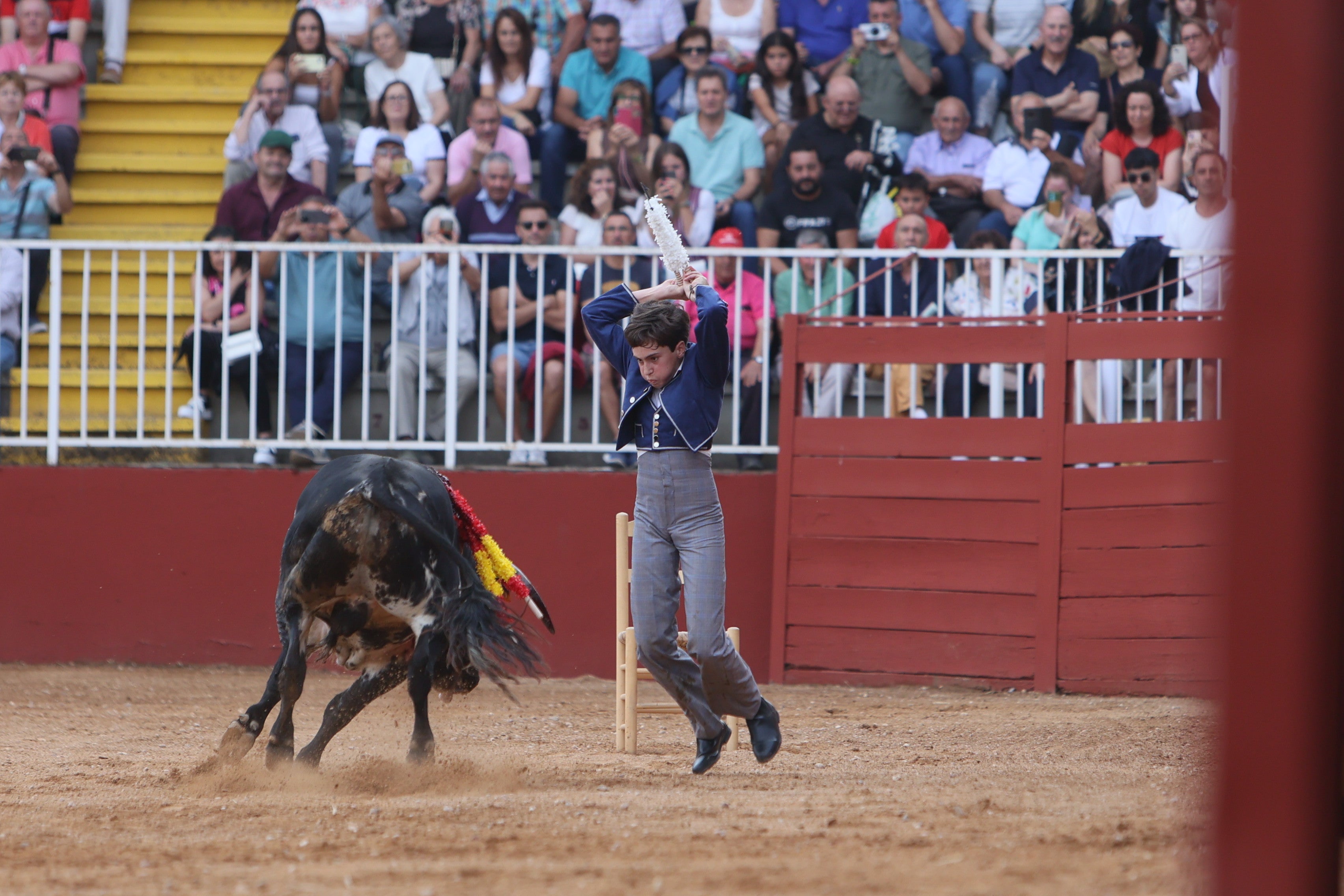 José Tomás Ortiz, triunfador en la clase práctica de tauromaquia