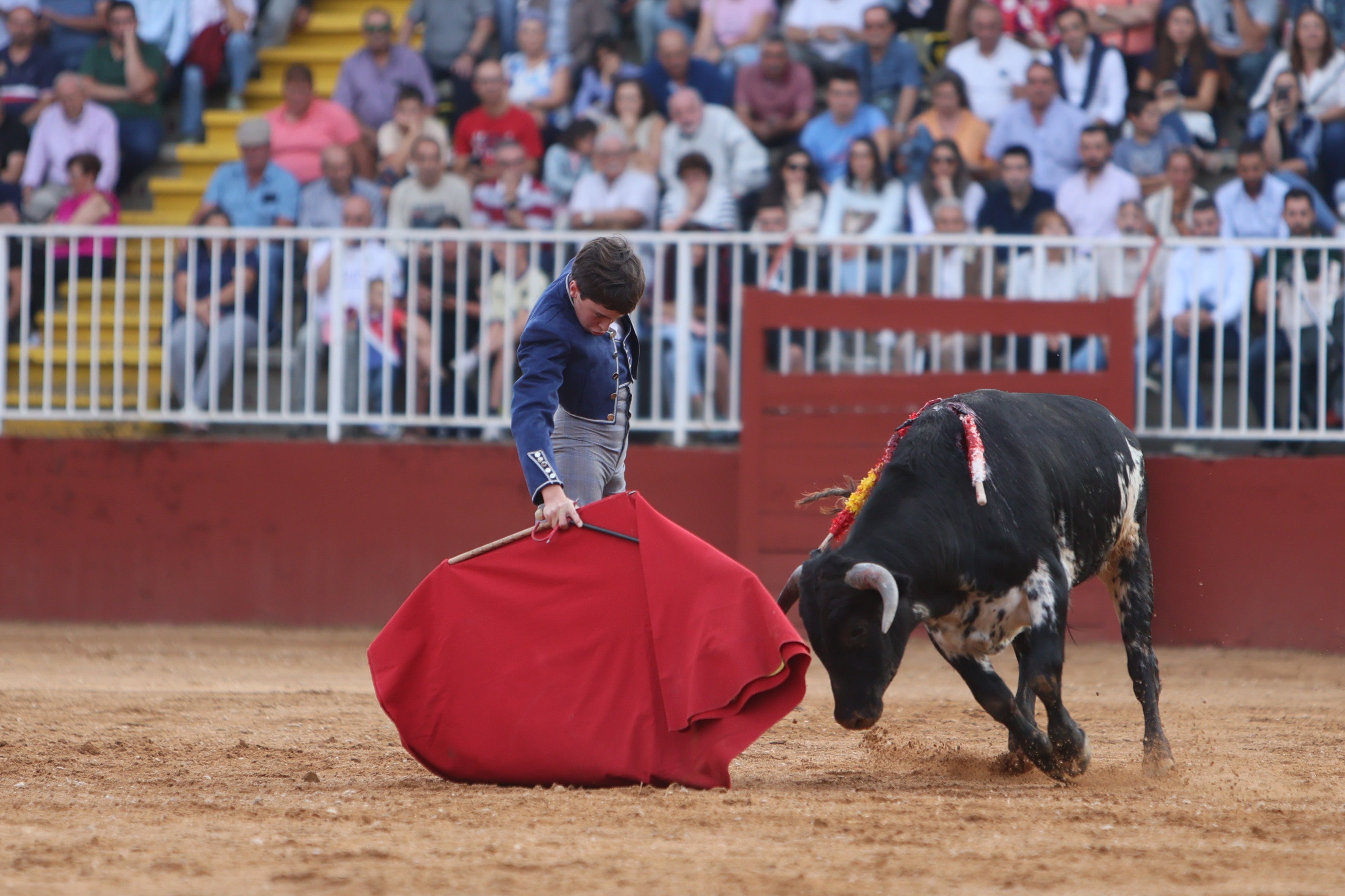 José Tomás Ortiz, triunfador en la clase práctica de tauromaquia