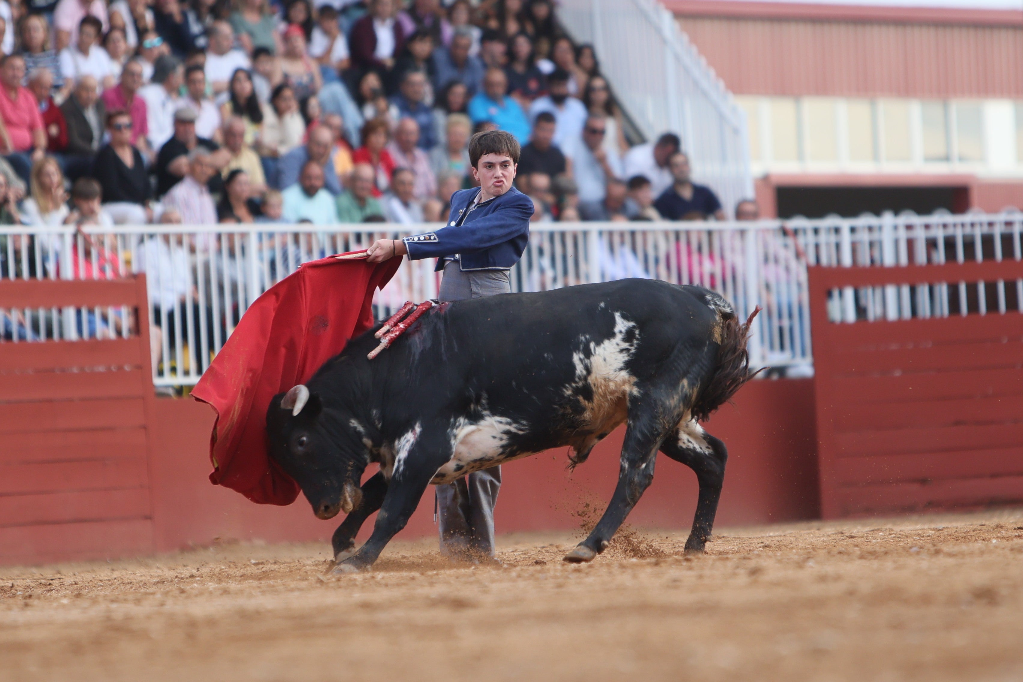 José Tomás Ortiz, triunfador en la clase práctica de tauromaquia