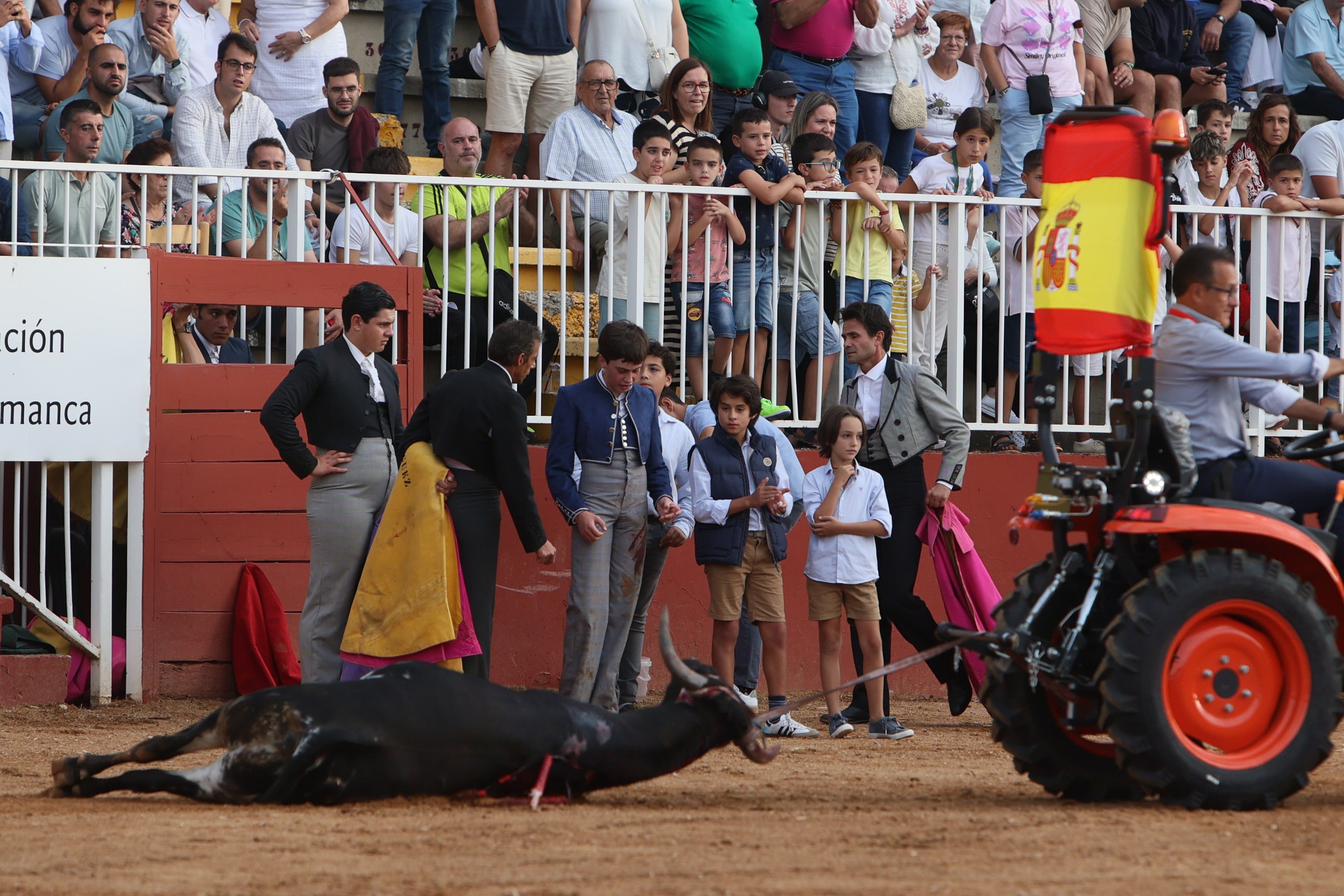José Tomás Ortiz, triunfador en la clase práctica de tauromaquia