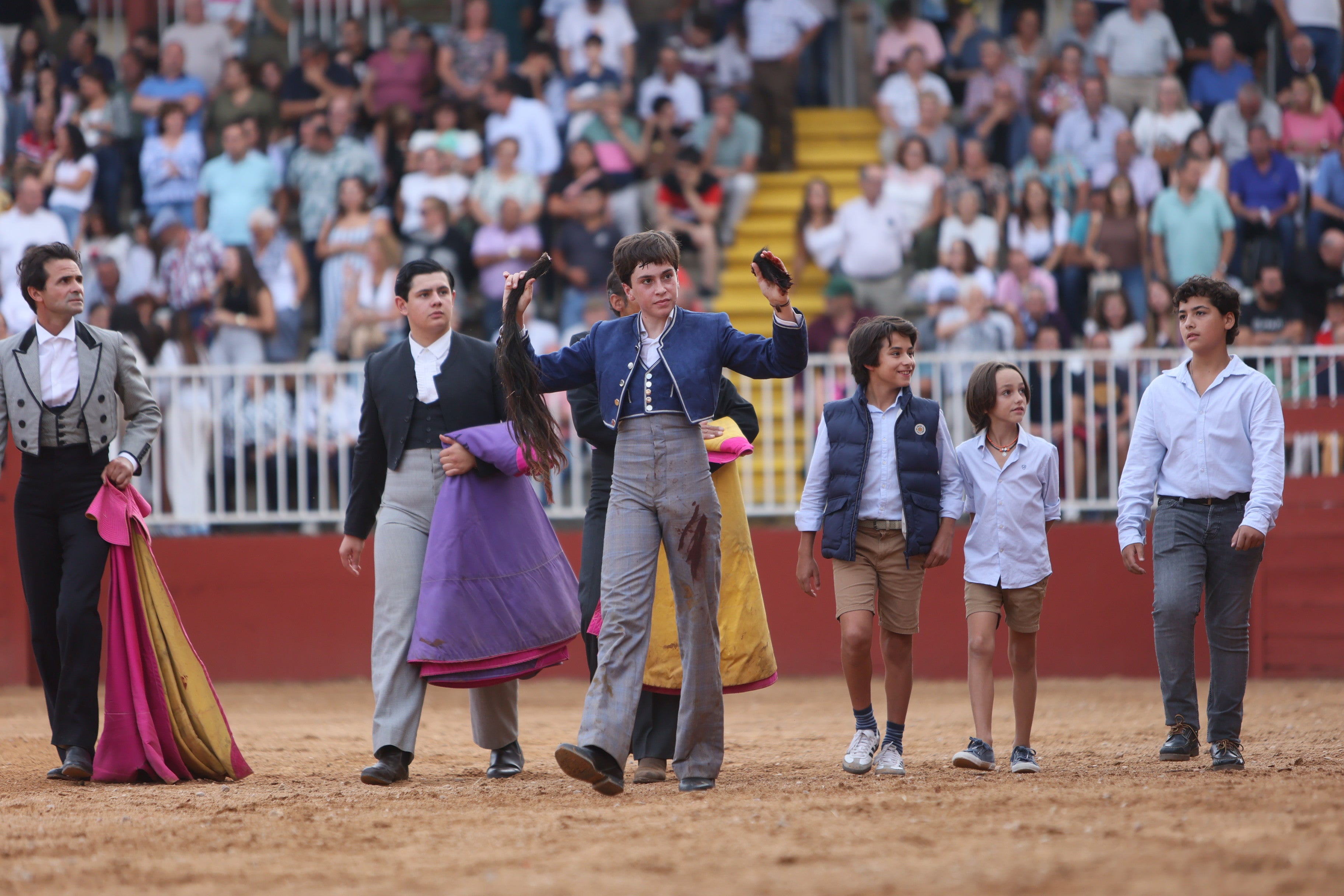 José Tomás Ortiz, triunfador en la clase práctica de tauromaquia
