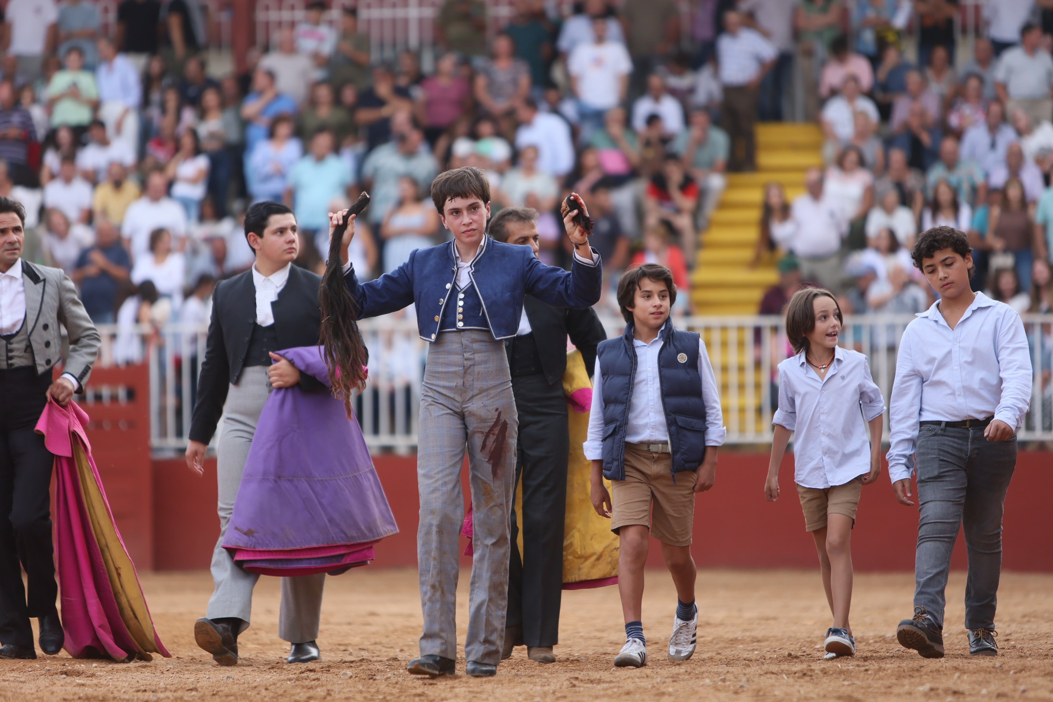 José Tomás Ortiz, triunfador en la clase práctica de tauromaquia