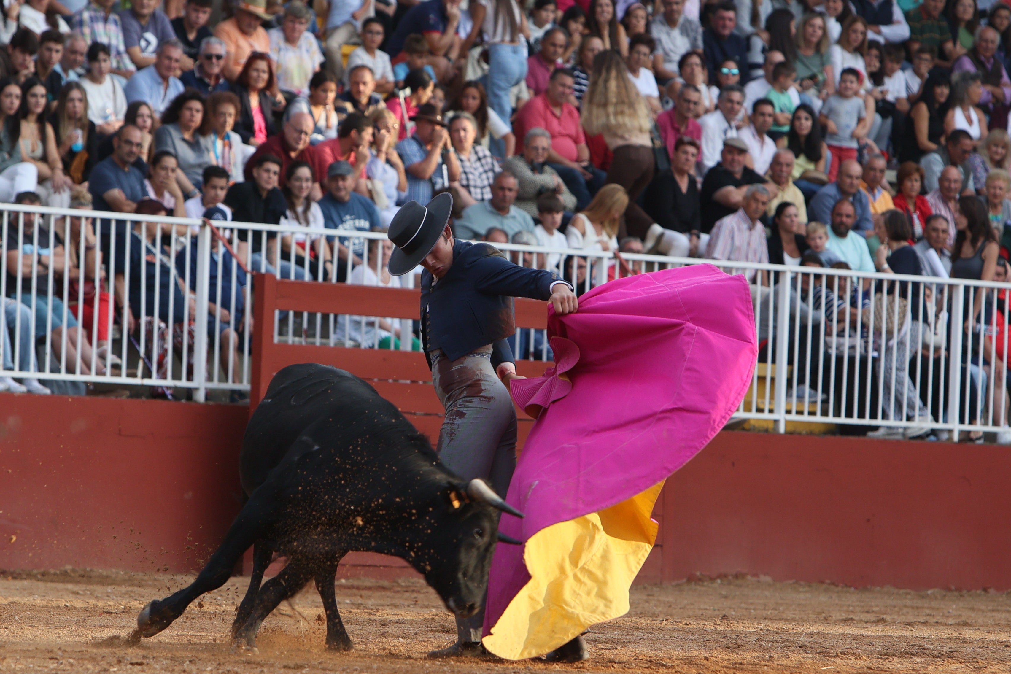 José Tomás Ortiz, triunfador en la clase práctica de tauromaquia