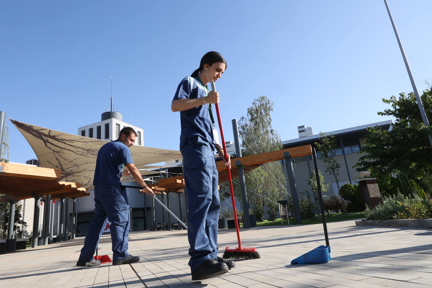 Imagen principal - Los héroes invisibles de la feria