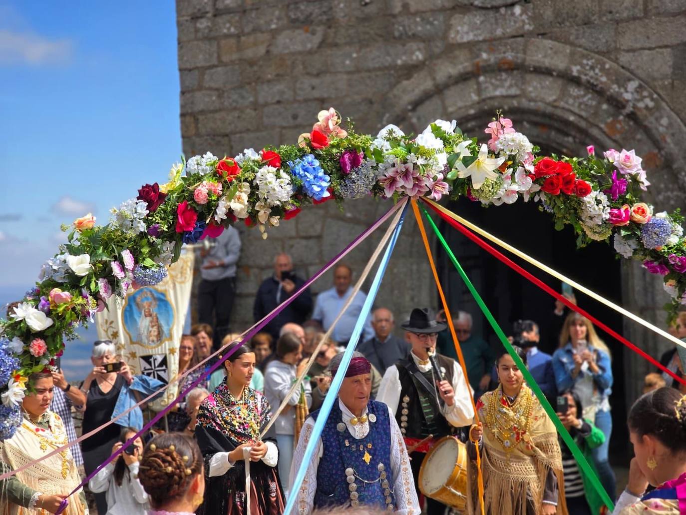 La devoción de La Alberca llega a la Virgen de la Peña de Francia