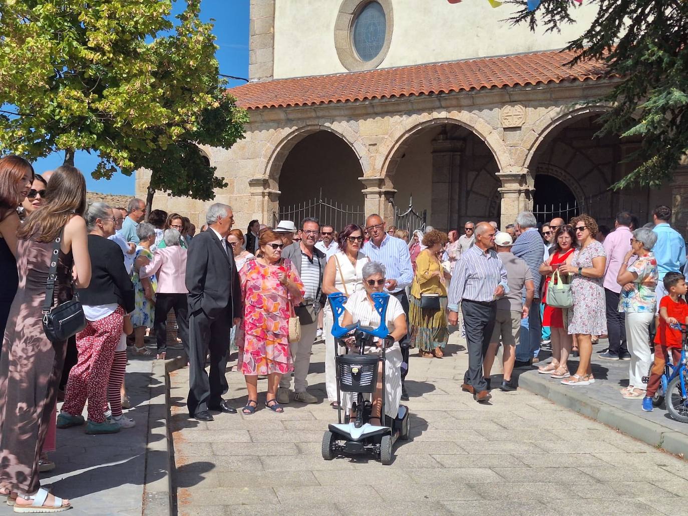 Encuentro junto a la Virgen de Gracia Carrero en Gallegos de Solmirón