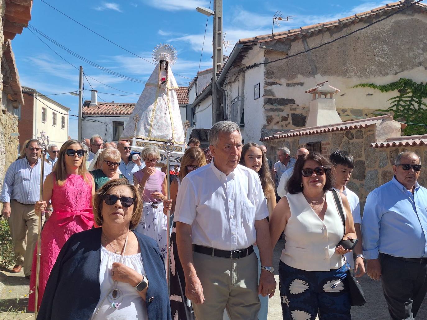 Encuentro junto a la Virgen de Gracia Carrero en Gallegos de Solmirón