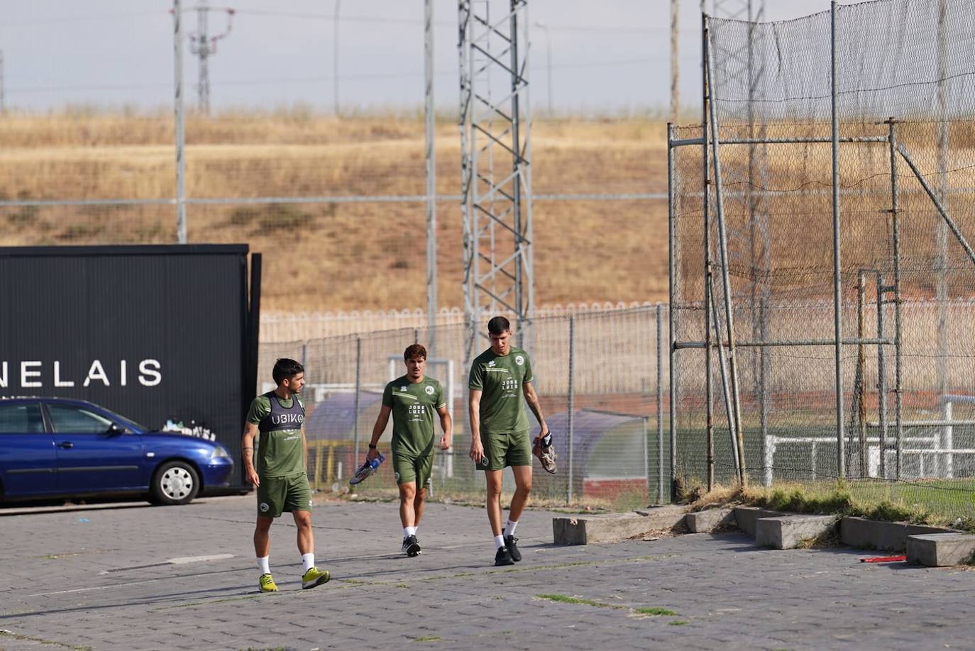El anexo al Tori acoge la primera sesión de la semana para Unionistas con la vista puesta en el Pedro Escartín