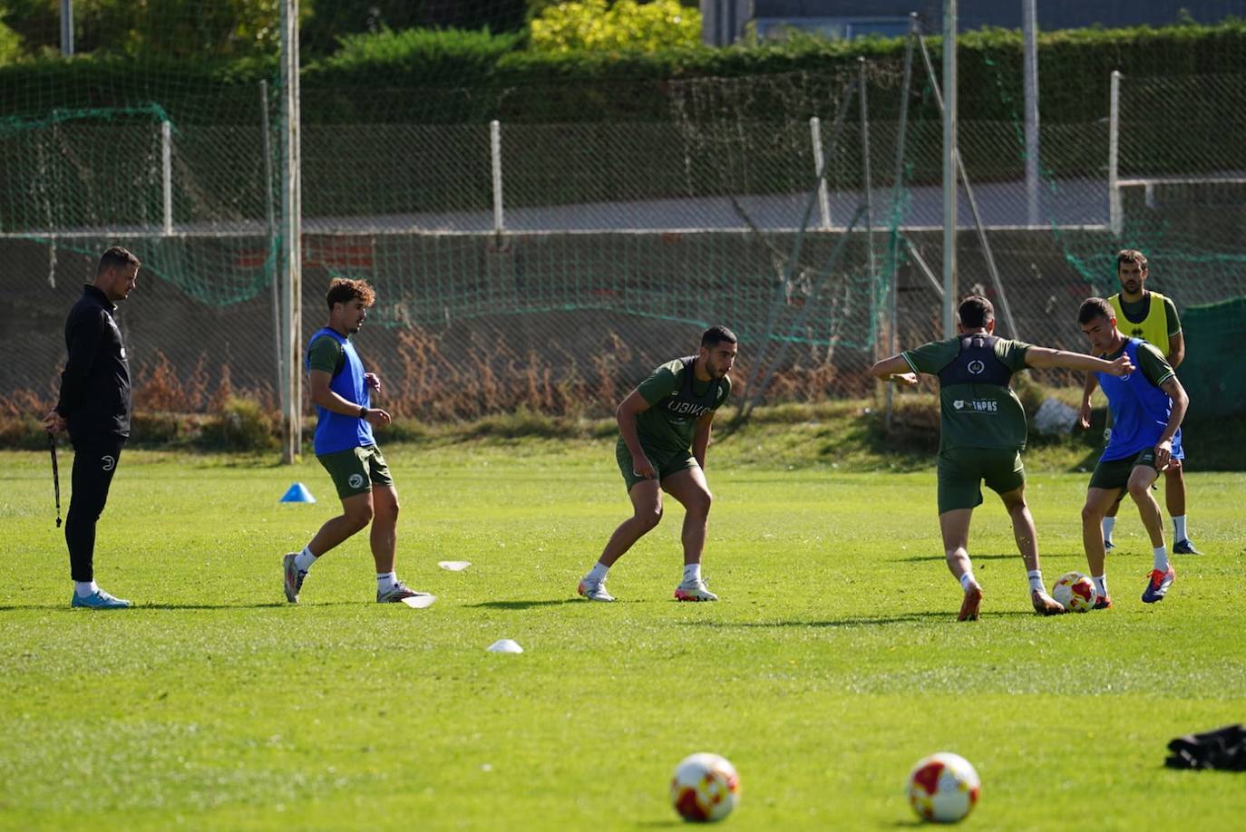 El anexo al Tori acoge la primera sesión de la semana para Unionistas con la vista puesta en el Pedro Escartín
