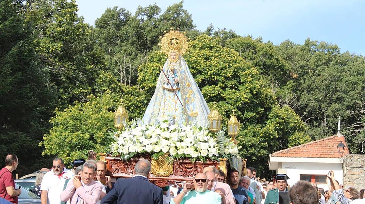 Béjar celebra el día grande de sus fiestas en honor a la Virgen del Castañar