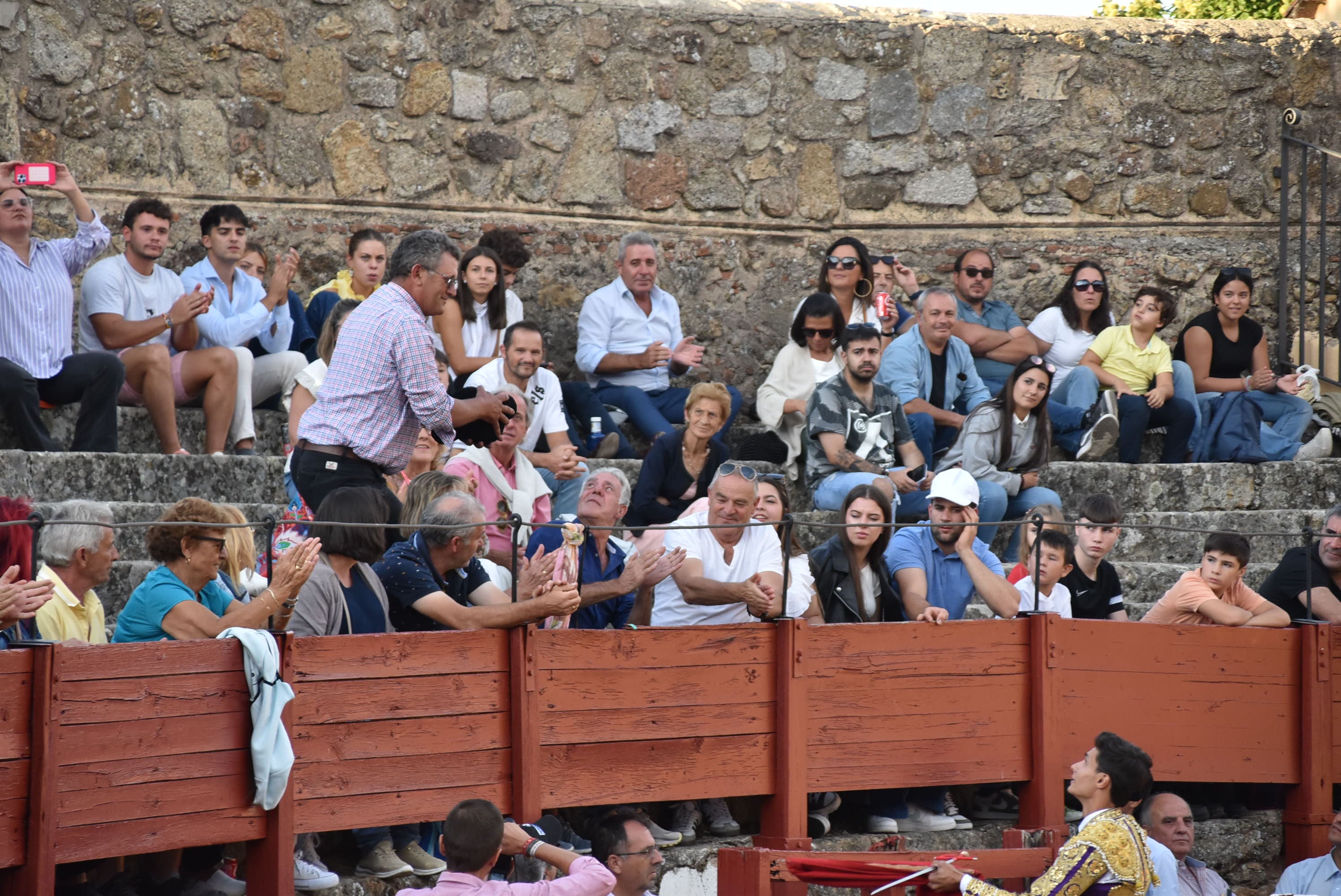 Puerta grande para Castaño, Diosleguarde y Julio Norte en la plaza de toros de Béjar