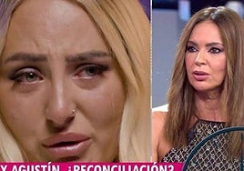 Imagen del regreso a la televisión de Rocío Flores.