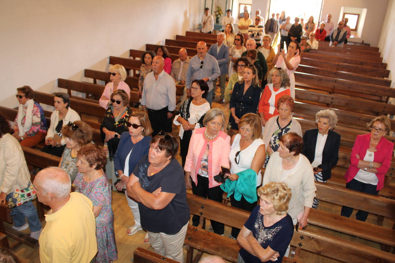Gallegos de Solmirón entona el &quot;Adiós&quot; a la Virgen de Gracia Carrero