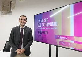 El concejal Ángel Fernández durante la presentación del evento.