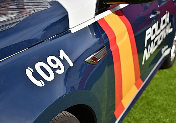 Imagen de un vehículo de la Policía Nacional.