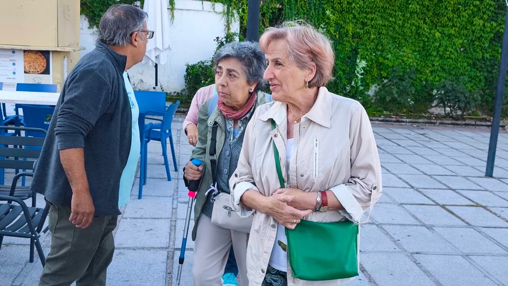 Convivencia de mayores con acento charro en Peñaranda