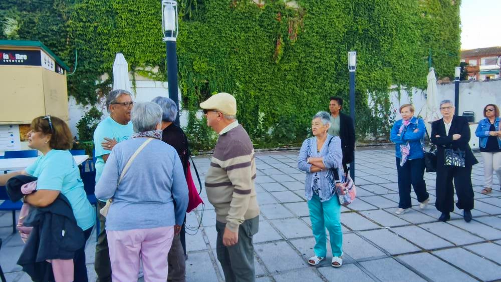 Convivencia de mayores con acento charro en Peñaranda