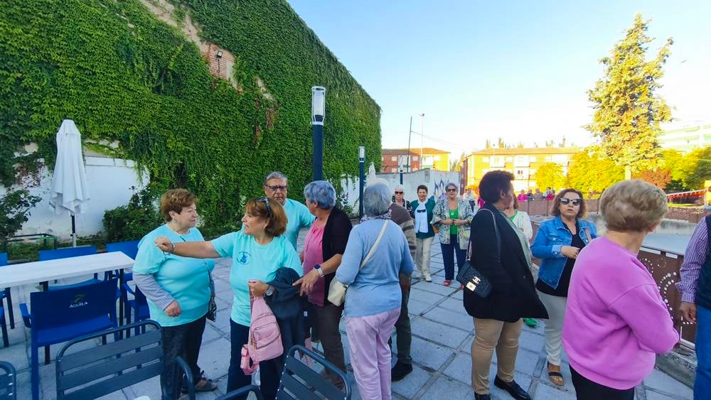 Convivencia de mayores con acento charro en Peñaranda