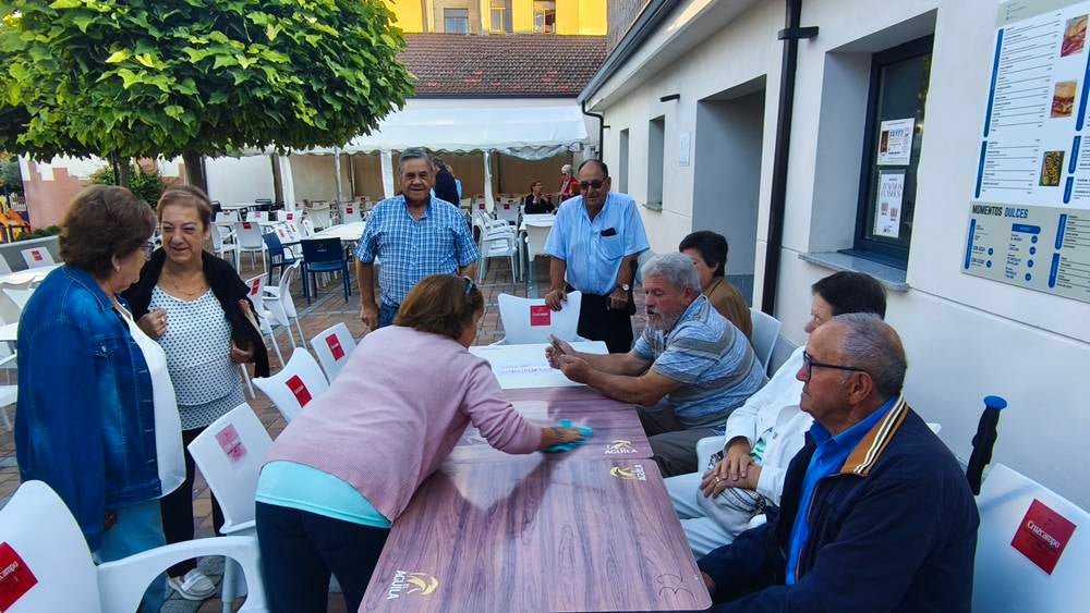 Convivencia de mayores con acento charro en Peñaranda