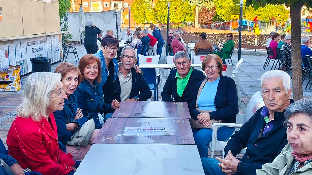 Convivencia de mayores con acento charro en Peñaranda