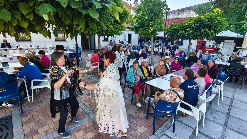 Convivencia de mayores con acento charro en Peñaranda