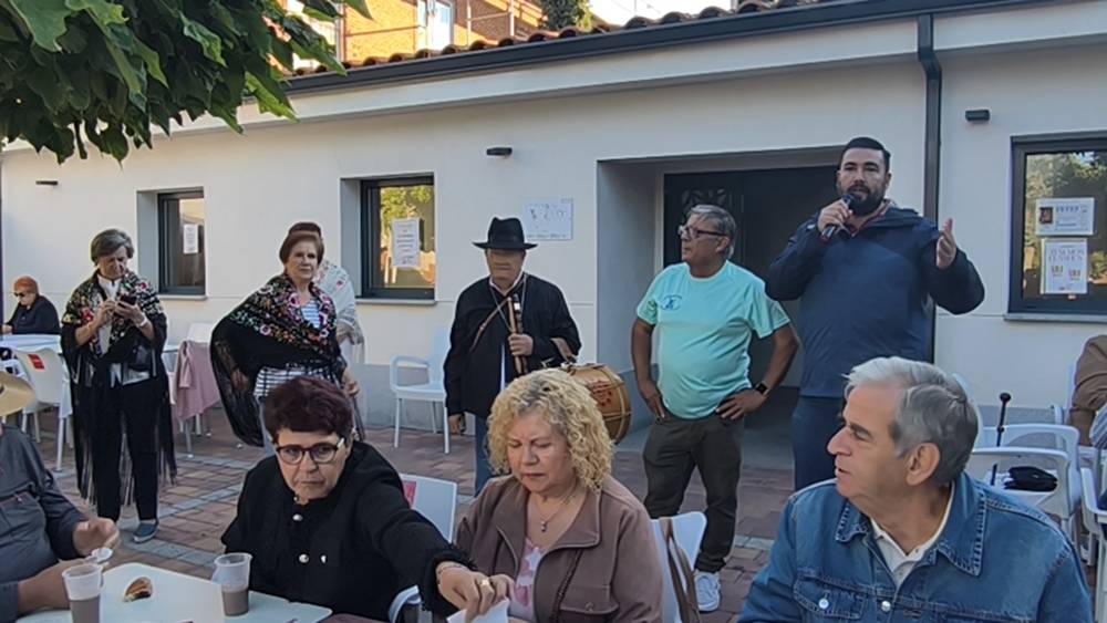 Convivencia de mayores con acento charro en Peñaranda