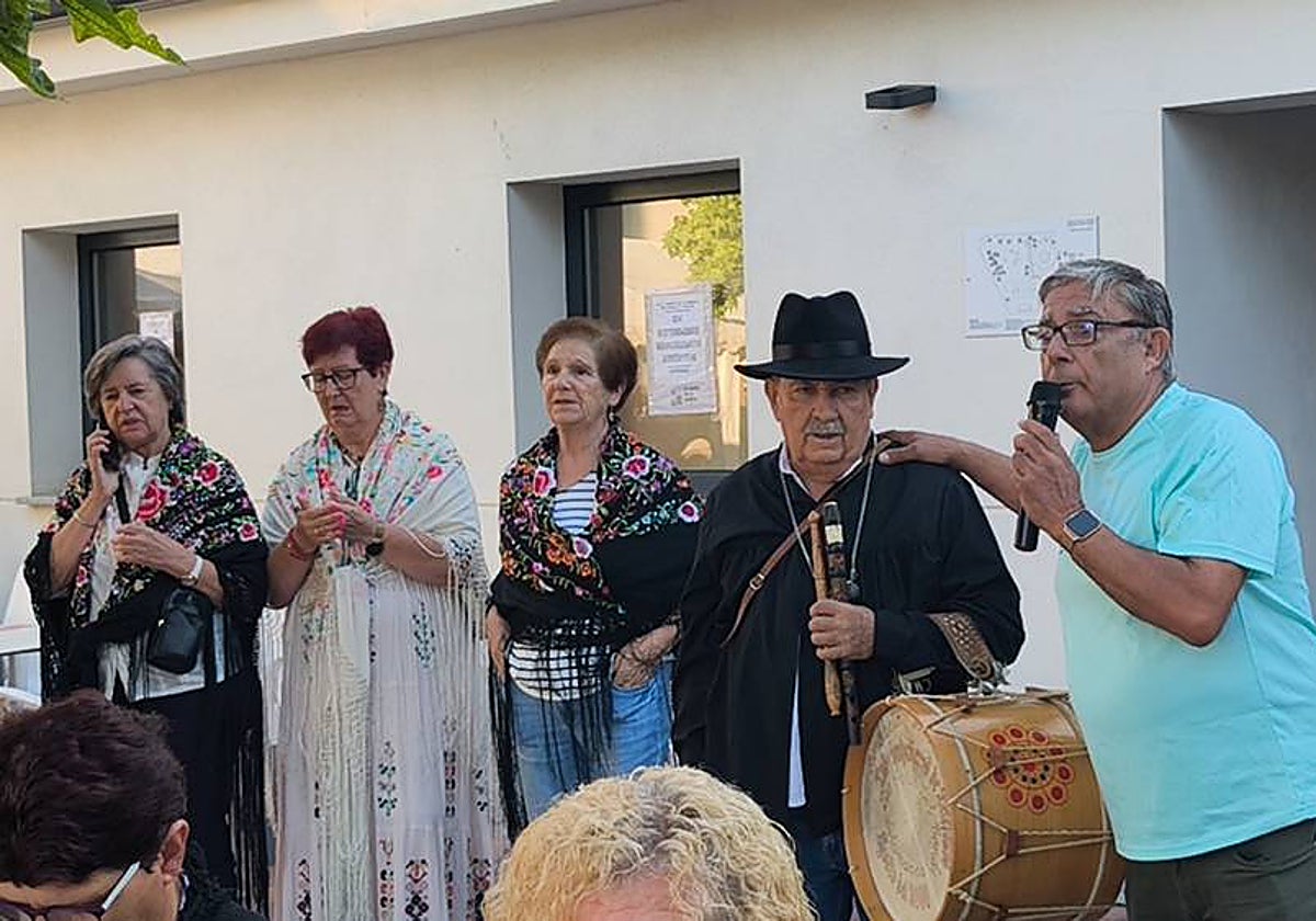 Convivencia de mayores con acento charro en Peñaranda