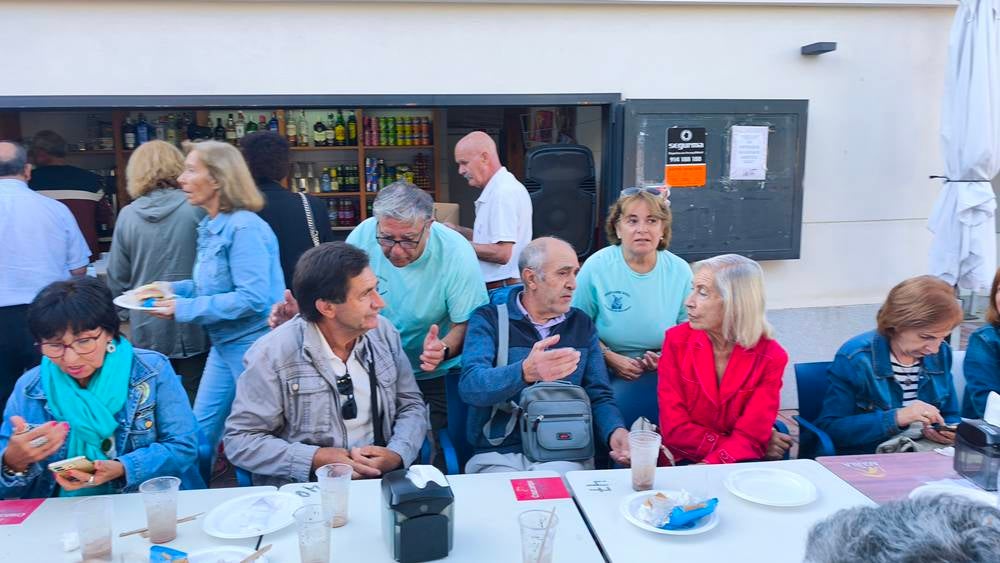 Convivencia de mayores con acento charro en Peñaranda