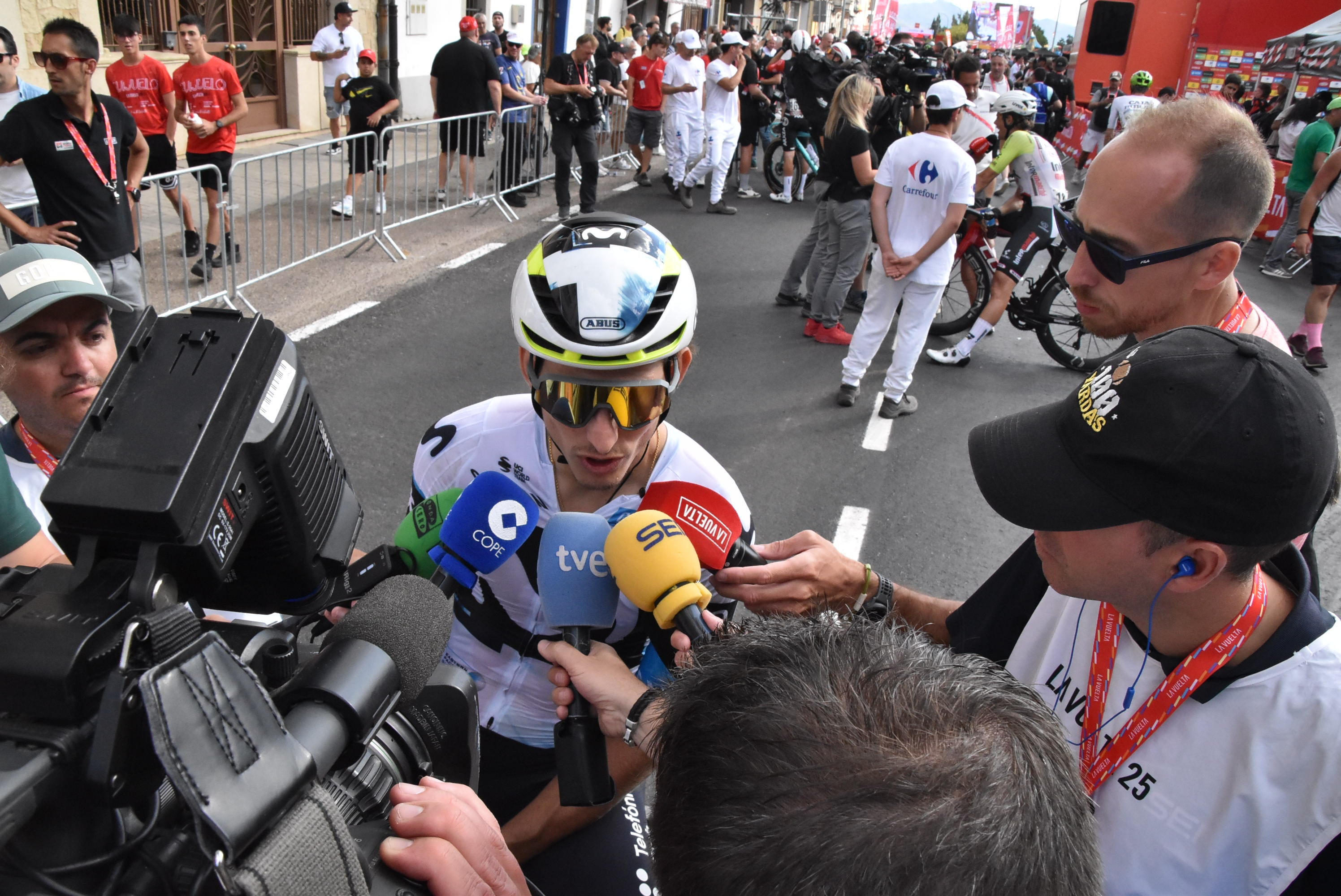 Guijuelo vive una gran jornada de ciclismo con gran ambiente en sus calles