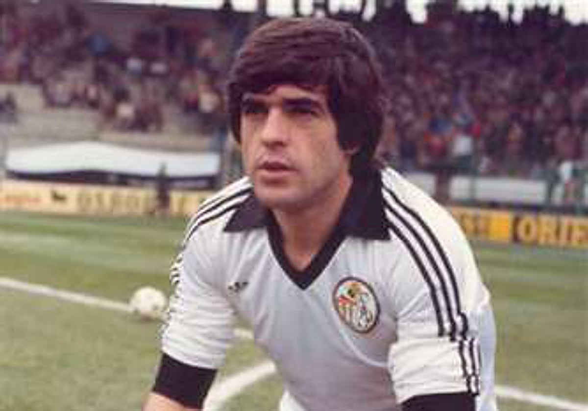 Juan Bezares, en su etapa como jugador de la UDS.