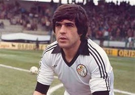 Juan Bezares, en su etapa como jugador de la UDS.