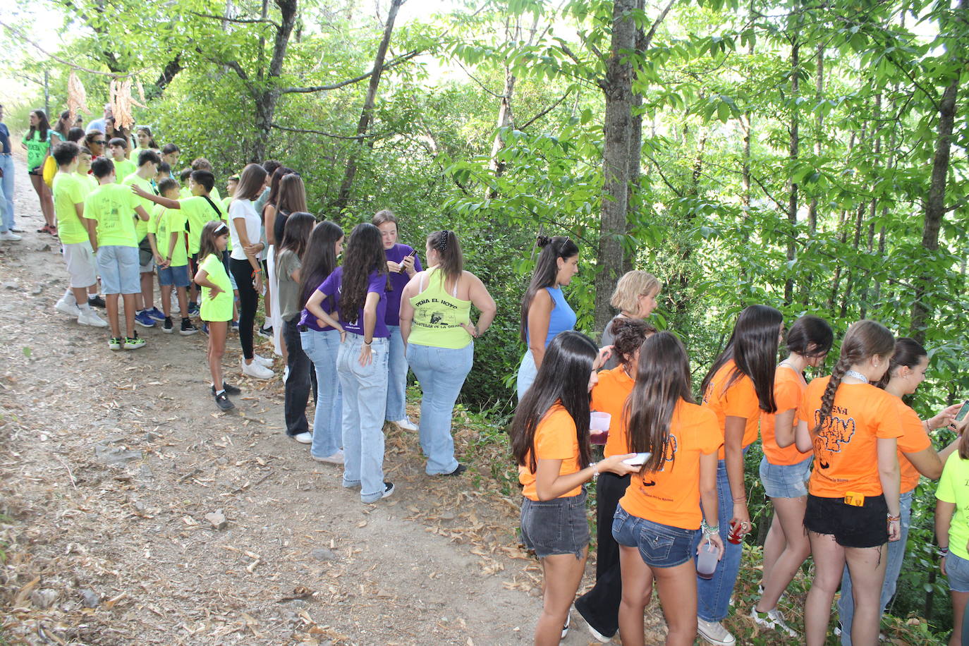 San Esteban de la Sierra celebra una intensa jornada de vísperas en honor al Cristo