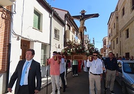Procesión con el Cristo de la Agonía de San Luis