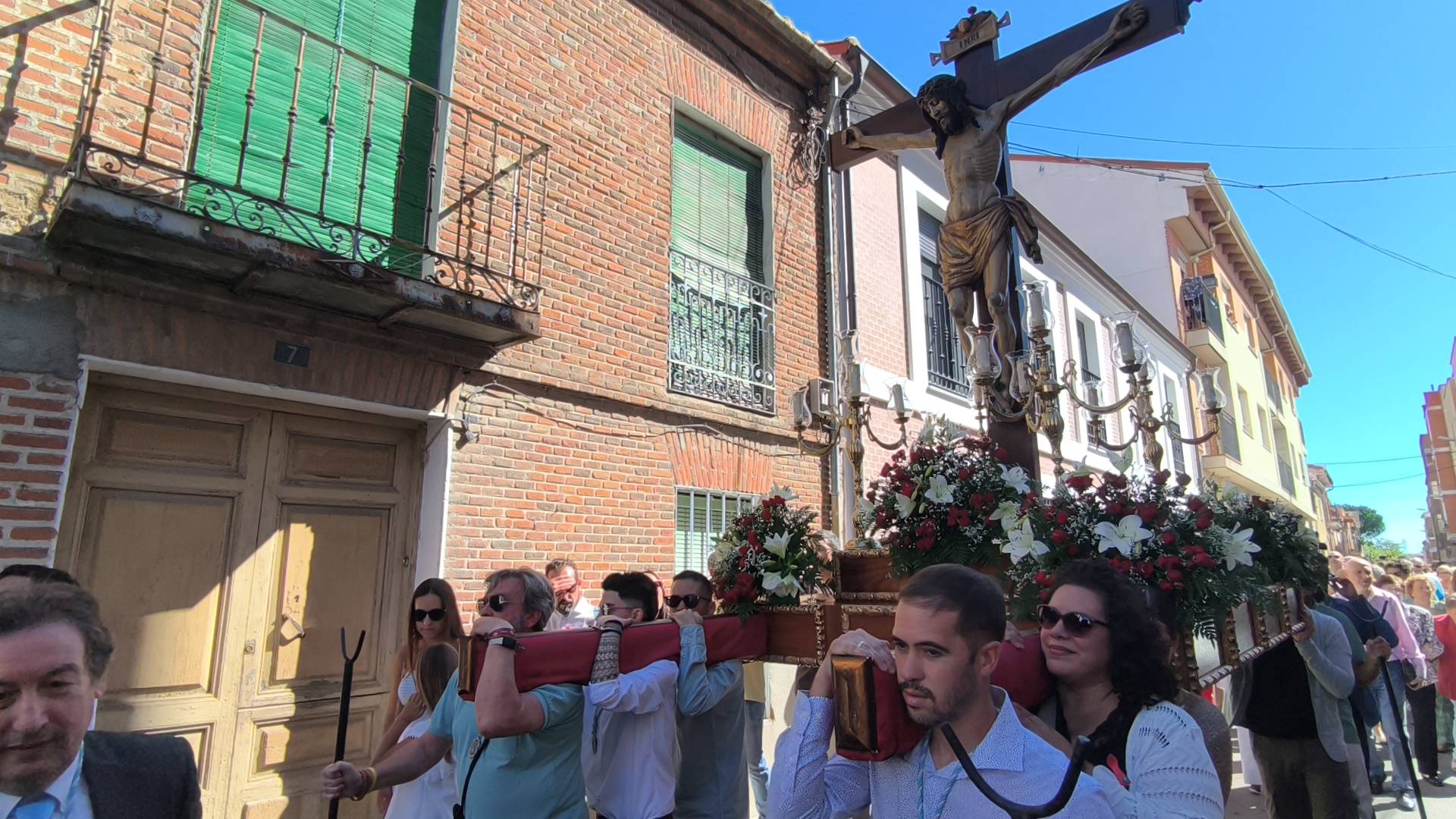 Devoción al Cristo de la Agonía por las calles de Peñaranda