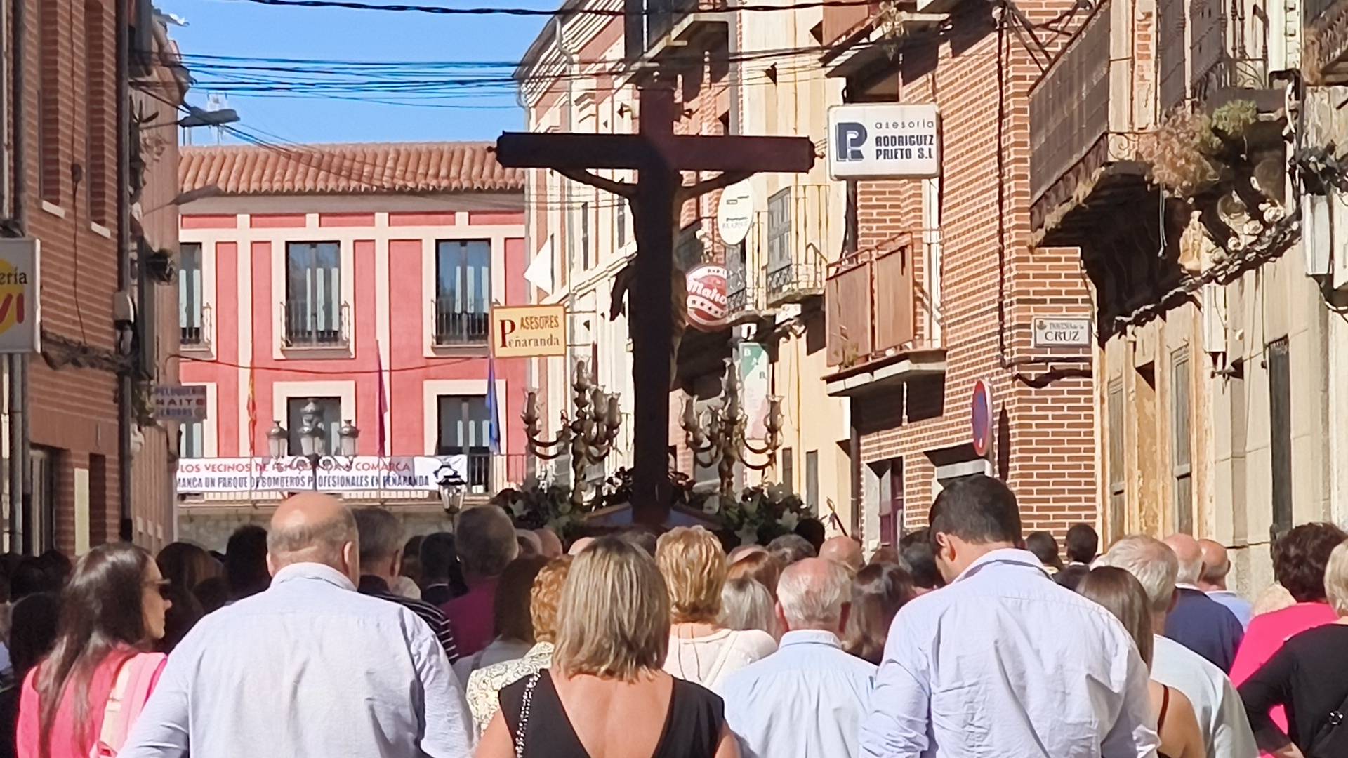Devoción al Cristo de la Agonía por las calles de Peñaranda