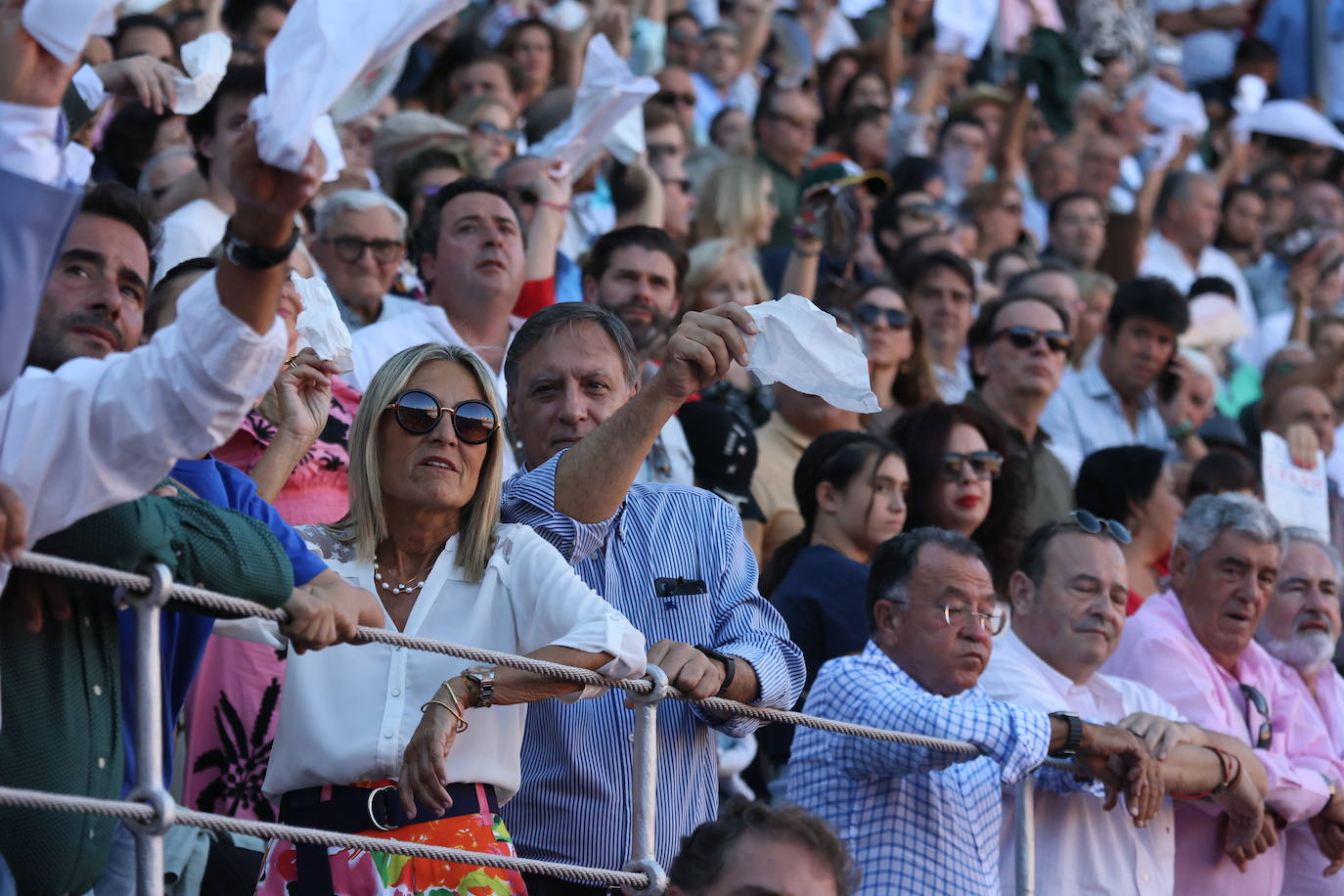 Las mejores imágenes de los tendidos de La Glorieta de este domingo