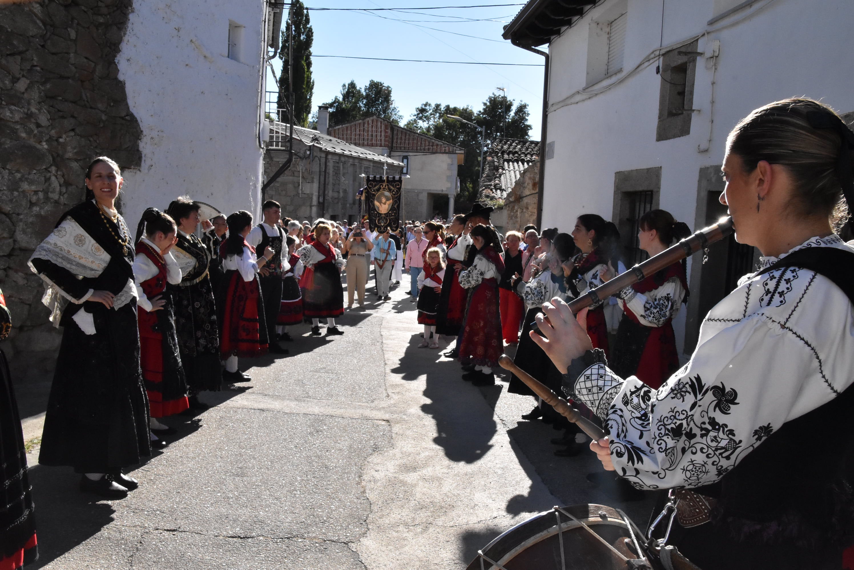 El Cristo de Valvanera vuelve a su ermita con sus fieles en Sorihuela