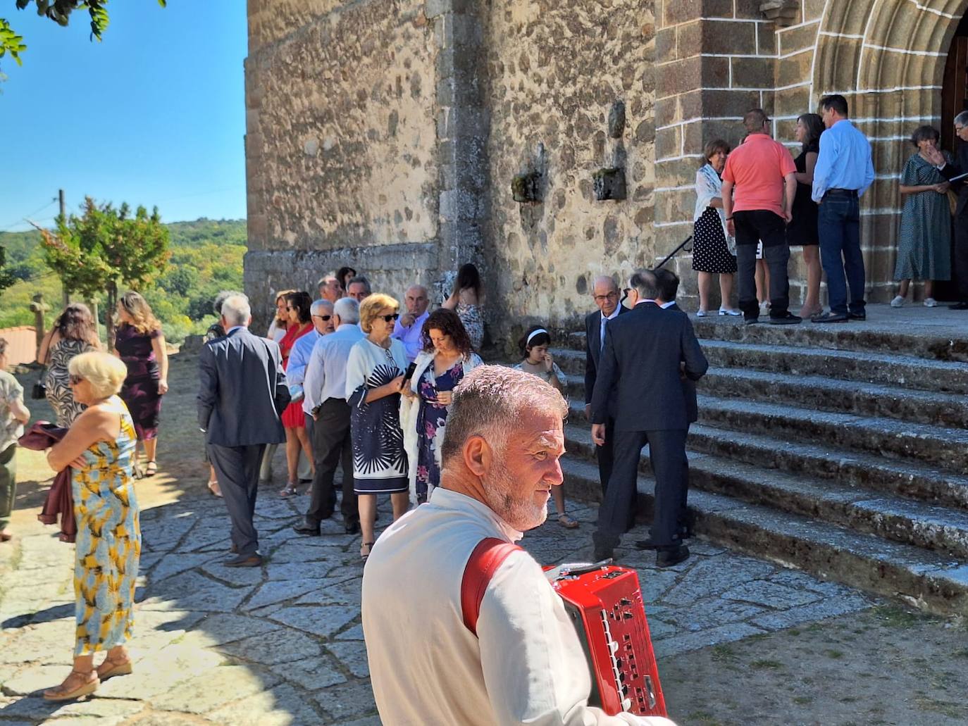 El Cristo de Valvanera vuelve a su ermita con sus fieles en Sorihuela
