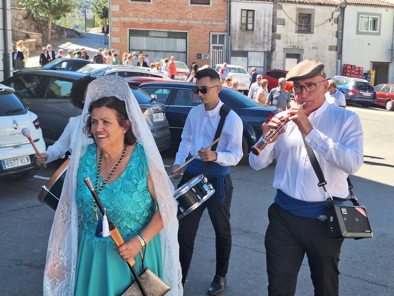 El Cristo de Valvanera vuelve a su ermita con sus fieles en Sorihuela